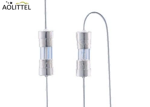 fusibile miniatura del tipo a cartuccia ad azione ritardata al piombo assiale 100mA-24A 250V della metropolitana di vetro di 3.6x10mm con l'UL CUL