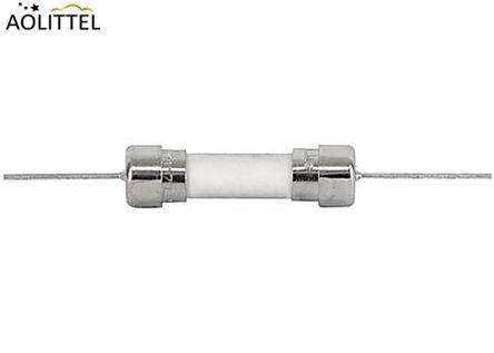 PWB equivalente o THT di Schurter SPT che monta il fusibile ceramico 125V 100mA-12A della metropolitana della cartuccia lenta del colpo di 3.6x10mm