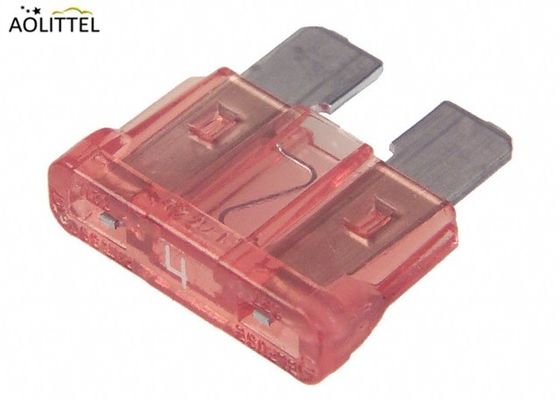 Tipo alimentabile automobilistico fusibile automatico rosso d'abitazione di plastica della lama di ATC di dimensione media 10A con zinco o la lega di alluminio