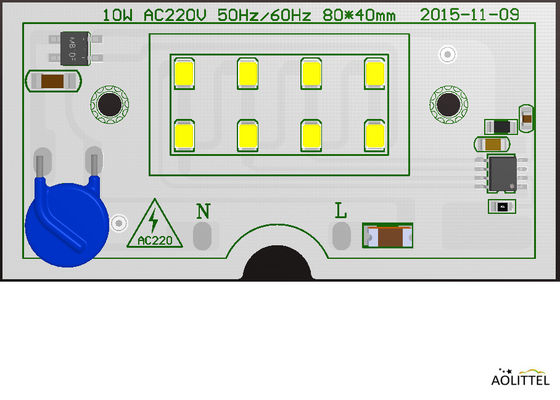 Soluzioni lineari leggere alte ad alta tensione universali del ODM del driver di CA LED di IC di luminosità per illuminazione del pavimento