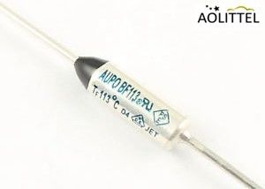 Fusibile termico Non Resettable BF172 di taglio di Limitor TF 172C 250V 10A AUPO TCO di protezione del motore con l'intelaiatura del metallo