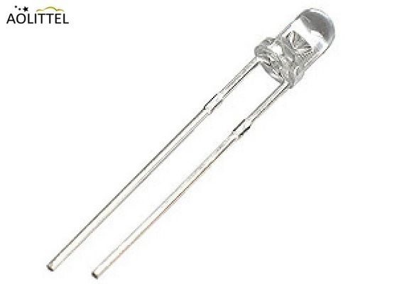 diodi luminescenti alimentabili bianchi ultra luminosi rotondi LED della cima LED RGB di 3mm chiari