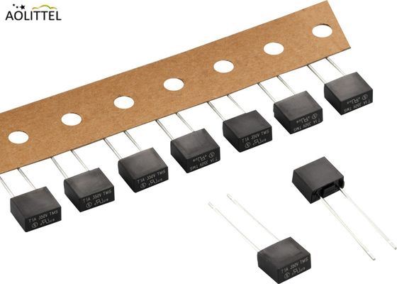 UL94-V0 rallentano fusibile Subminiature a forma di scatola 392 932 il micro TMS1100A del cavo del colpo con la valutazione dell'intervallo di 1A 350VAC