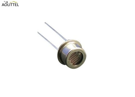 Sensore della luce del fotoresistore del LDR di incapsulamento del metallo del diametro 5mm con resistenza scura 0.2-20 MOhm
