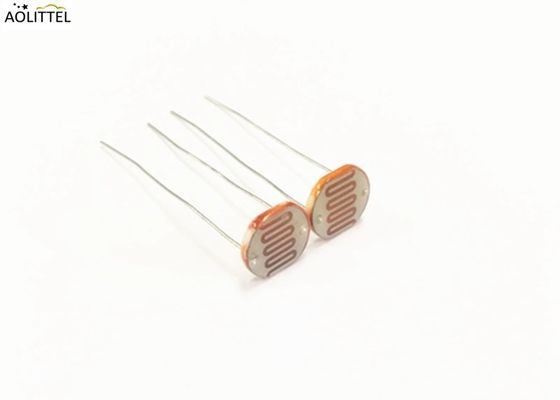 Sensore rivestito a resina epossidica GM11528 della luce del fotoresistore del diametro della cellula fotoelettrica 11mm con resistenza leggera 10-20 KOhm