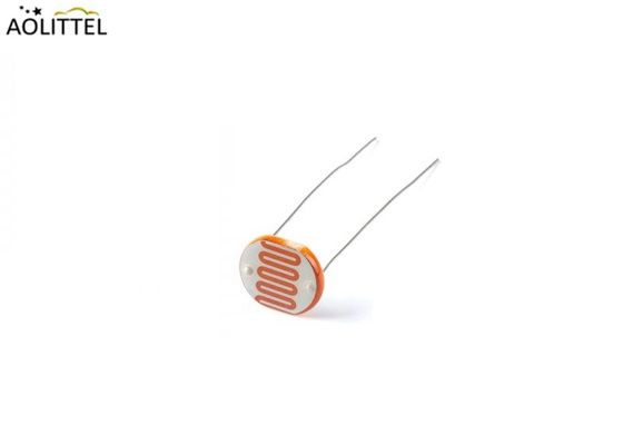 la plastica di 12mm ha ricoperto la resistenza dipendente dalla luce GM12528 10-20K del LDR per controllo leggero