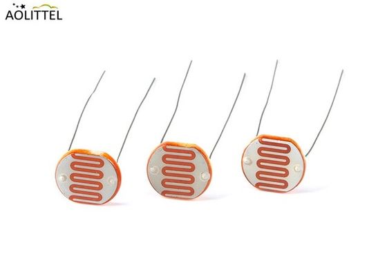 la plastica di 12mm ha ricoperto la resistenza dipendente dalla luce GM12528 10-20K del LDR per controllo leggero