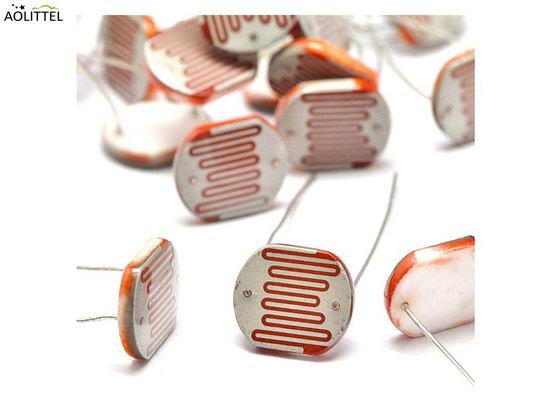 la plastica di 12mm ha ricoperto la resistenza dipendente dalla luce GM12528 10-20K del LDR per controllo leggero