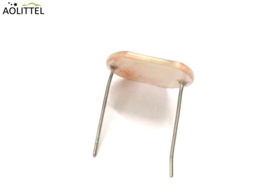LDR dipendente dalla luce ceramico 25528 della resistenza delle cellule fotocondutrici del fotoresistore di 25mm Pacakge con resistenza leggera 10-20K