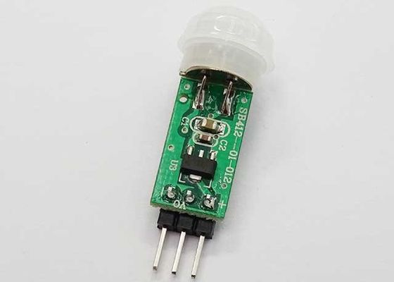 sensore di moto infrarosso passivo del modulo miniatura del regolatore PIR Dectector di 3M-5m SB412 con la resistenza del PWB della lente di Fresnel
