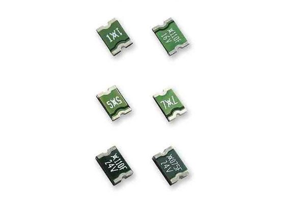 Il TUV ha approvato il fusibile Resettable montabile di superficie metrico VIA 0603 6V 500mA di basso profilo 1608 POLY-FUSE SMD ptc