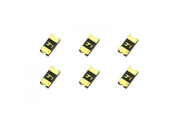Fusibile Resettable di scatenamento veloce 1206 50mA 60V del supporto della superficie dei dispositivi del polimero ptc dello stato solido SMD per l'Assemblea automatizzata
