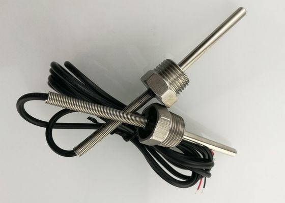 Sensore di temperatura a vite del filo 50mm di misura 1/2» NPT delle temperature dell'acqua il micro 10K con 1m ha protetto il cavo UL2464 22AWG