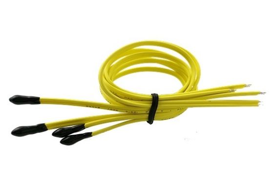 L'epossidico conduttivo AEC-Q200 ha sigillato termicamente il termistore 30KOhm 3950 della perla NTC con il cavo di UL4411 24AWG 2C 125C 300V