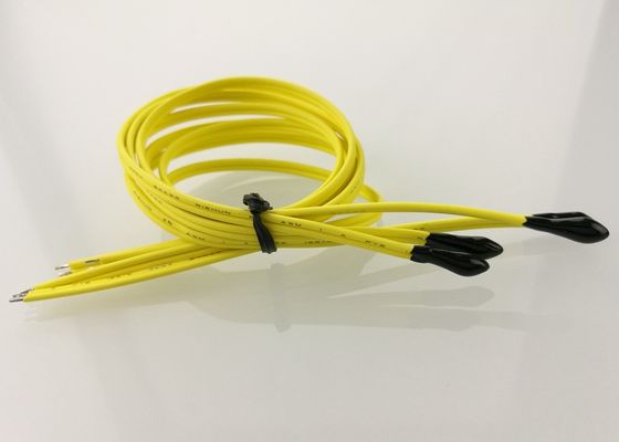 L'epossidico conduttivo AEC-Q200 ha sigillato termicamente il termistore 30KOhm 3950 della perla NTC con il cavo di UL4411 24AWG 2C 125C 300V