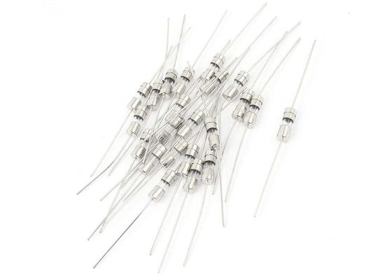 Fusibile ad azione ritardata miniatura al piombo assiale T5AL250V 5A 250VAC 500PCS della metropolitana di vetro del colpo lento del VDE 4x11mm della Germania per borsa