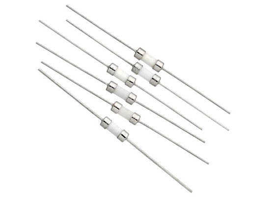 Il supporto ceramico al piombo cilindrico d'ottone nichelato del bordo del fusibile 1.6A 250VAC della metropolitana del ritardo del cappuccio 3x10mm con l'UL ha approvato