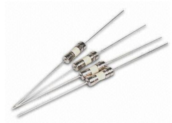 Il supporto ceramico al piombo cilindrico d'ottone nichelato del bordo del fusibile 1.6A 250VAC della metropolitana del ritardo del cappuccio 3x10mm con l'UL ha approvato