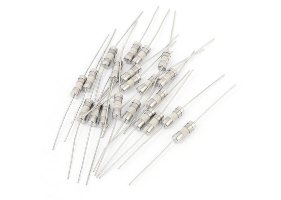 Fusibile ceramico Non Resettable al piombo assiale 2.5A 250VAC della metropolitana di volta di risposta rapida l'un con il colpo veloce di 3.6x10mm sceglie il cappuccio