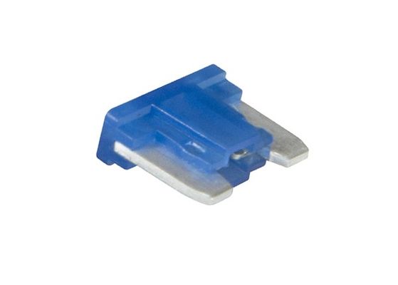 Fusibile in lega di zinco della lama di basso profilo 10.9mm il mini ha valutato il blu di 32VDC 58VDC 60VDC 15A per la carrozza ferroviaria automobilistica