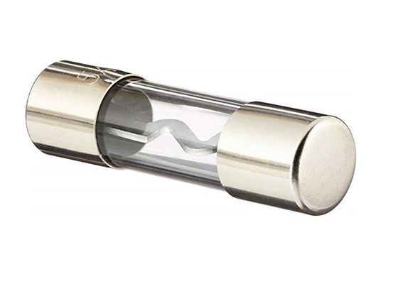 Fusibile automatico di vetro 10-80A 32VDC della metropolitana AGU 10x38mm del veicolo dell'automobile dell'amplificatore audio S dell'elemento stereo automatico di forma con oro placcato