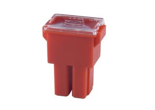 rosso ad azione ritardata modellato Colore-codificato di collegamento 50Amp 32V del fusibile dell'automobile dell'alloggio di forma di plastica del quadrato per Nissan automobilistico