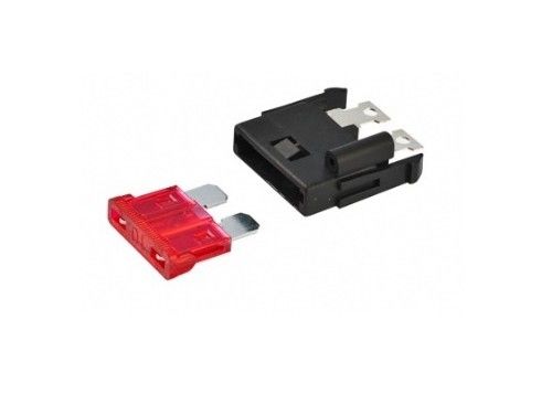 Blocchetto automatico del supporto del fusibile di ATO di ATC del PWB del supporto di medium accatastabile di nylon rapido standard dell'inserzione per il fusibile automobilistico alimentabile 1A-30A