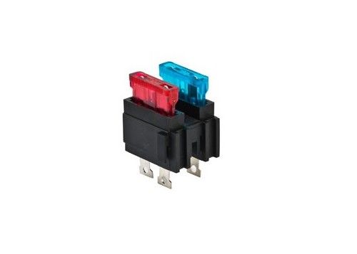 Blocchetto automatico del supporto del fusibile di ATO di ATC del PWB del supporto di medium accatastabile di nylon rapido standard dell'inserzione per il fusibile automobilistico alimentabile 1A-30A
