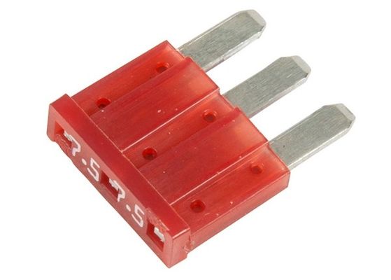 2 fusibile automobilistico 5A 7.5A 10A 15A 32V della lama del terminale 3Pin del crogiolo Micro3 di automobile di modo multi mini per il blocchetto automatico del supporto del rubinetto del fusibile