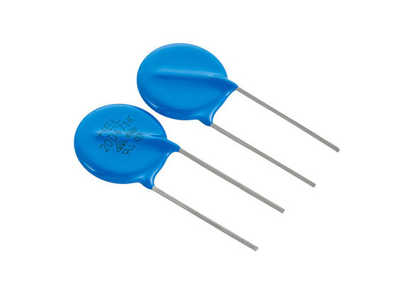 Tipo al piombo radiale blu ad alta tensione 350J dell'impulso 4.5KA del varistore 20D471K 470V 10% del disco VDR dei HEL ZOV 20mm alto disponibile