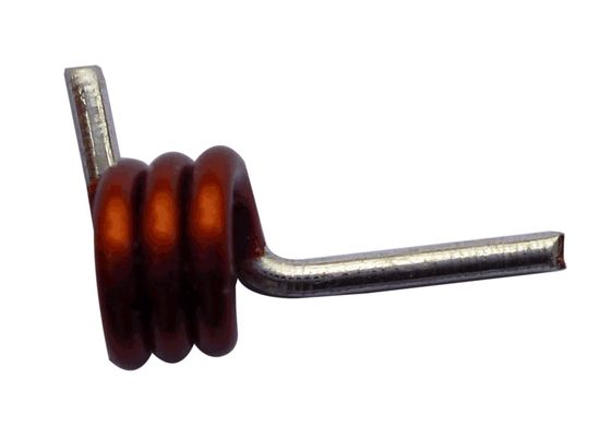 L'alta Q ha formato gli induttori fissi bobina di rame rossa Heteromorphic a forma di del centro dell'aria 3 giri 300C per l'applicazione di VHF-UHF rf