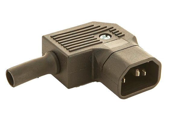 Connettore maschio dell'entrata di potere di Rewireable della spina JA-2233-2 10A 250VAC 3PIN di CA del supporto del cavo di IEC 60320 dell'entrata elettrica della vite