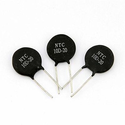 Termistore limitato corrente 25mm 0.7D-25 1.5D-25 3D-25 5D-25 10D-25 12D-25 16D-25 20D-25 di potere NTC del disco 2PIN di afflusso dell'ICL