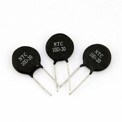 Termistore limitato corrente 25mm 0.7D-25 1.5D-25 3D-25 5D-25 10D-25 12D-25 16D-25 20D-25 di potere NTC del disco 2PIN di afflusso dell'ICL