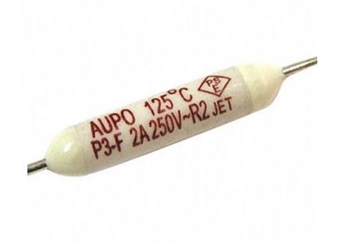 Al piombo assiale termico ceramico di taglio 125C 250V 2A di TF del fusibile della pallina Subminiature di Aupo P3-F Pico per il condizionatore d'aria