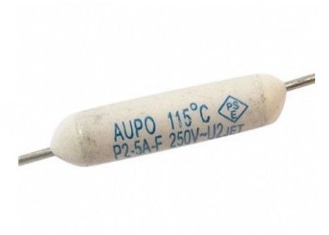 taglio termico termosensibile 115C 250V 5A P2-5A-F di TF del fusibile di volta dell'Anti-impulso un per gli apparecchi per la cottura dei cibi