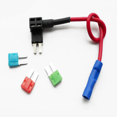 MICRO2 Fusibili per lame automobilistiche 32V 10A Rosso per Ford Tap Adapter Mini Blade Fuse Holder