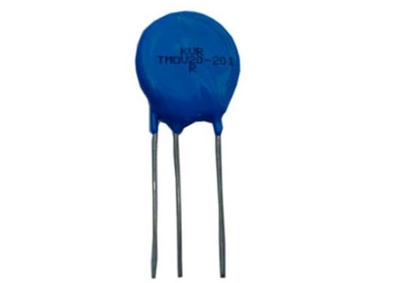 TMOV ha integrato il varistore 20mm 275Vac 8000A 151J 3Pin con la protezione termica di 146C TCO