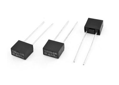 Fusibile Subminiature ad azione ritardata ad alta tensione a forma di scatola quadrato 8.4mm SMT T1A con tensione nominale di 250V 300V 400V