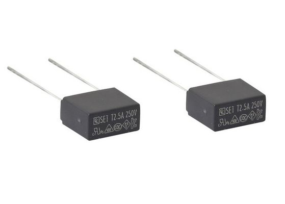 Fusibile Subminiature ad azione ritardata ad alta tensione a forma di scatola quadrato 8.4mm SMT T1A con tensione nominale di 250V 300V 400V