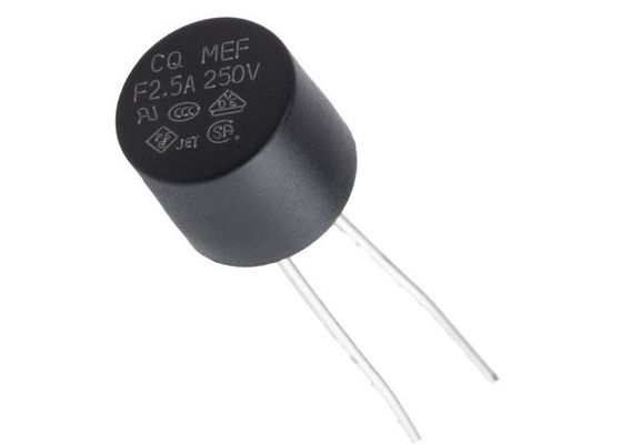 VDE del MEF Subminiature 001 F1A 250V 8.35x7.7mm del fusibile del cappuccio di plastica cilindrico sostituto veloce con il pacchetto alla rinfusa del nastro