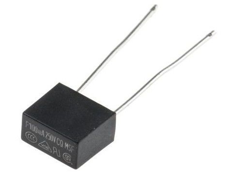 Fusibile MSF 005 F5A 250V 8.35x7.7mm del colpo veloce termoplastico nero al piombo radiale del pacchetto delle munizioni del VDE CSA dell'UL micro