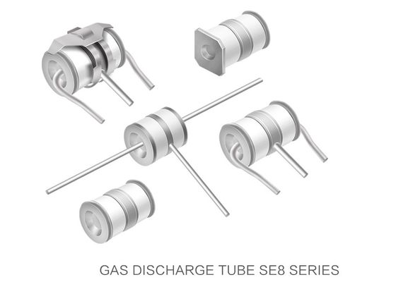 GDT ceramico basso 75-600V 20% 10KA della lampada a scarica dell'elettrodo 8x10mm di serie 3 di capacità SE8 per le alimentazioni elettriche