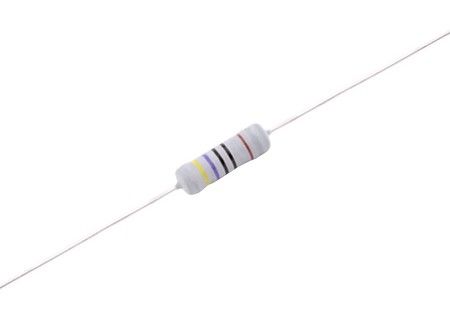 Ohm arrotolato ±5% della resistenza 0.1-1000 del cavo fusibile non induttivo ignifugo di KNP 0.25-10W con disponibile più di piccola dimensione