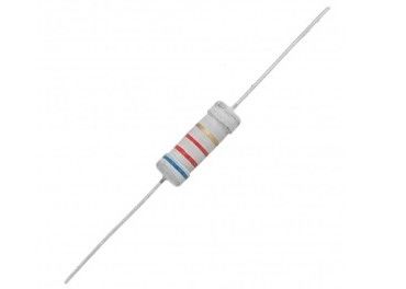 0.25W 0.5W 0.6W 1W 2W 3W digiunano resistenza a film metallico fusibile ignifuga 0.1OHM-1KOHM