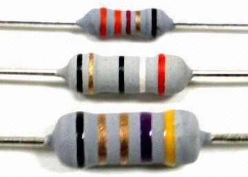0.25W 0.5W 0.6W 1W 2W 3W digiunano resistenza a film metallico fusibile ignifuga 0.1OHM-1KOHM