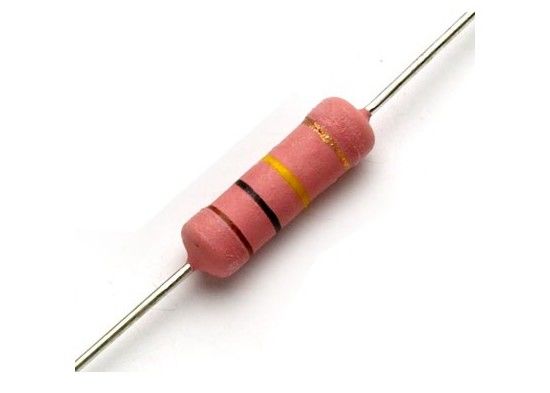 0.25W 0.5W 0.6W 1W 2W 3W digiunano resistenza a film metallico fusibile ignifuga 0.1OHM-1KOHM
