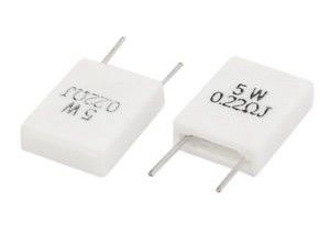 Il cemento ceramico dell'alta allumina del MPR SQS di SQP SQM SQZ SQH ha riparato la resistenza Wirewound 20W 500RJ 63x13x13mm