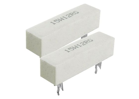 Il cemento ceramico dell'alta allumina del MPR SQS di SQP SQM SQZ SQH ha riparato la resistenza Wirewound 20W 500RJ 63x13x13mm
