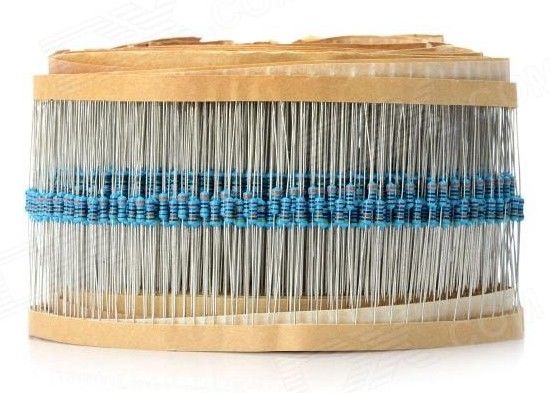 Ultra blu normale di ohm ±1% di piccola dimensione 3WS 220 di dimensione 2W della resistenza 1550 fissi a film metallico di precisione